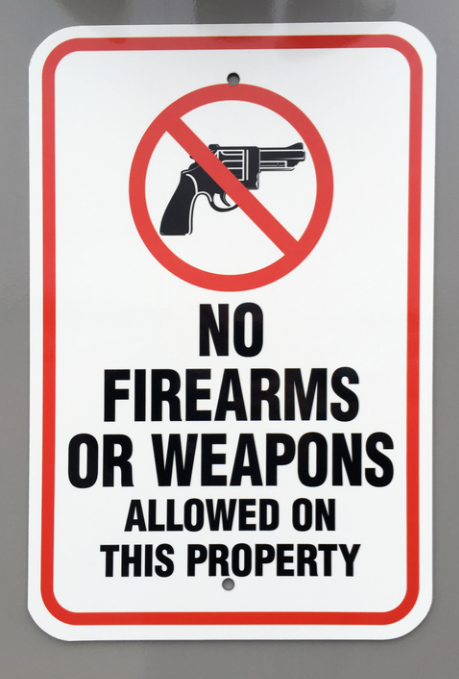 Can a landlord say no guns in my apartments?