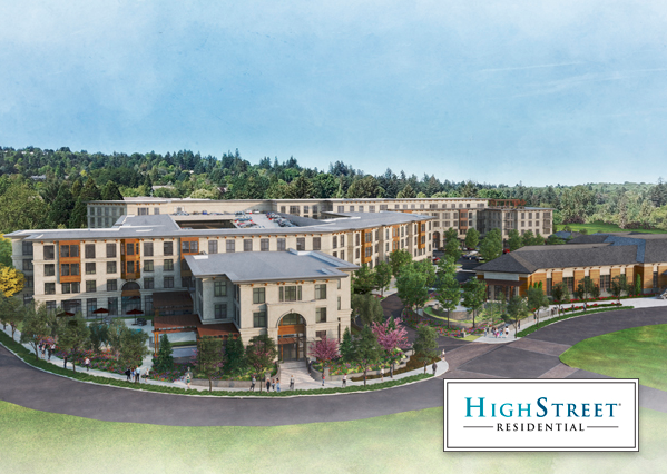 Lake Oswego Mercantile Village Construction Underway