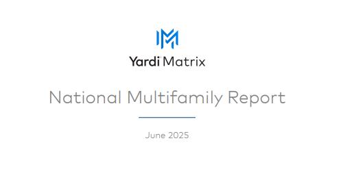 7-21-25 yardi matrix june report Multifamily rents saw tepid growth in June, with strong demand counterbalanced by high deliveries in the Sun Belt and ongoing uncertainty