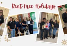 Management Company Awards Rent-Free Holiday To Residents Management company awards rent-free holiday to residents fighting health issues, financial hardship and loss of loved ones.