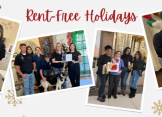 Management Company Awards Rent-Free Holiday To Residents Management company awards rent-free holiday to residents fighting health issues, financial hardship and loss of loved ones.